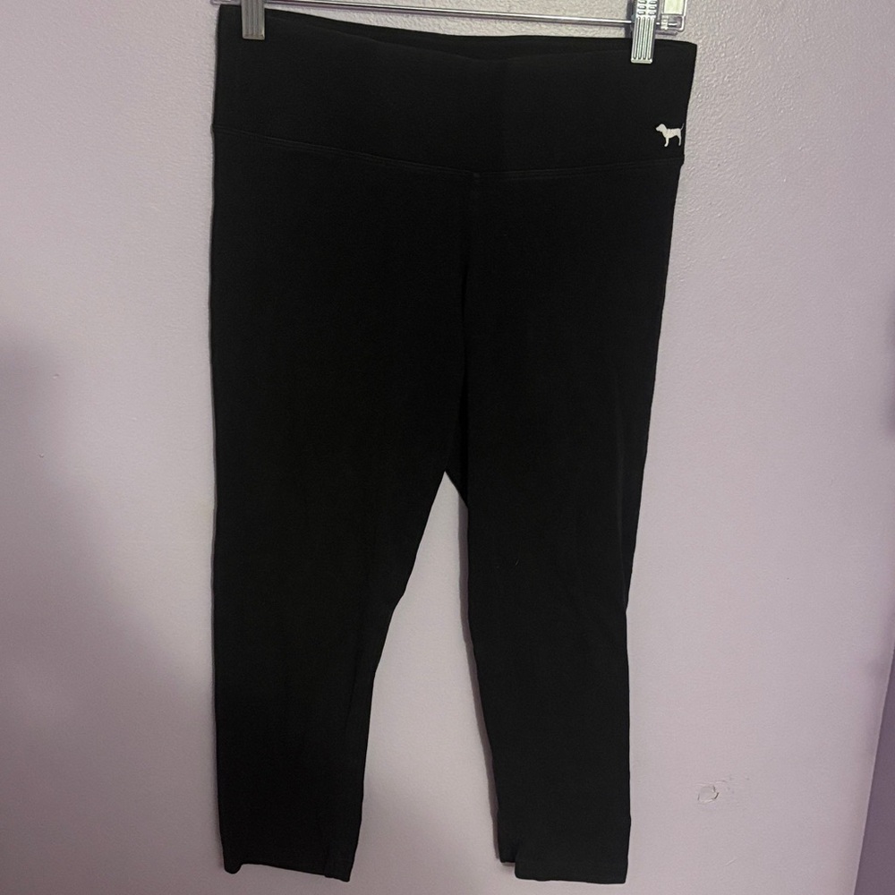 PINK Victoria's Secret Black Leggings